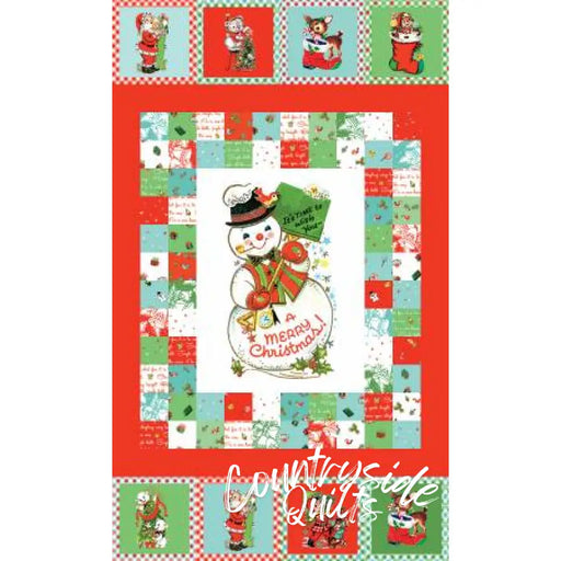 Riley Blake Designs Jingle Bells A Merry Christmas Panel
