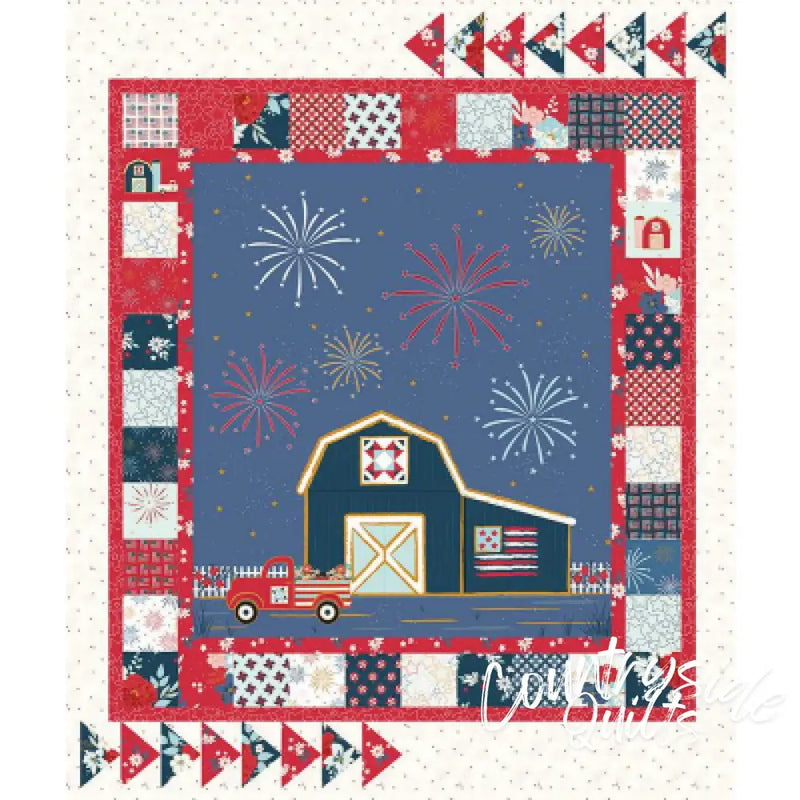 Riley Blake Designs Sweet Freedom American Vintage Panel