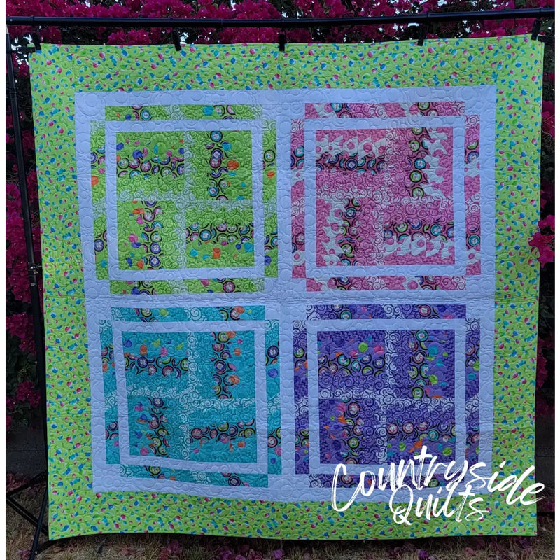 SAW TOOTH JUNIOR QUILT PATTERN Quilt Pattern 85035 3DQ6976