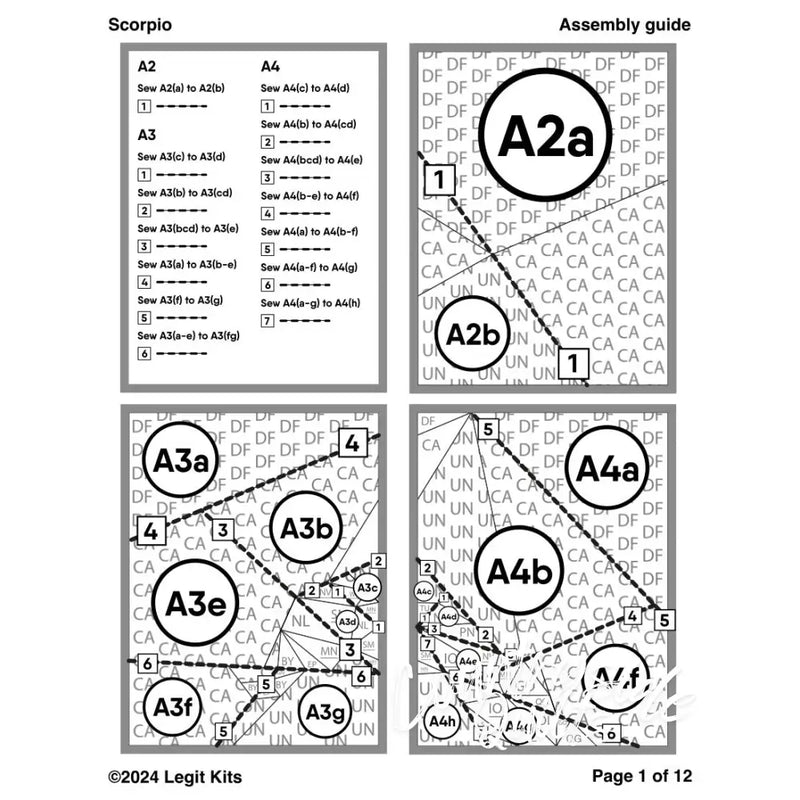 Scorpio Quilt Kit QK064