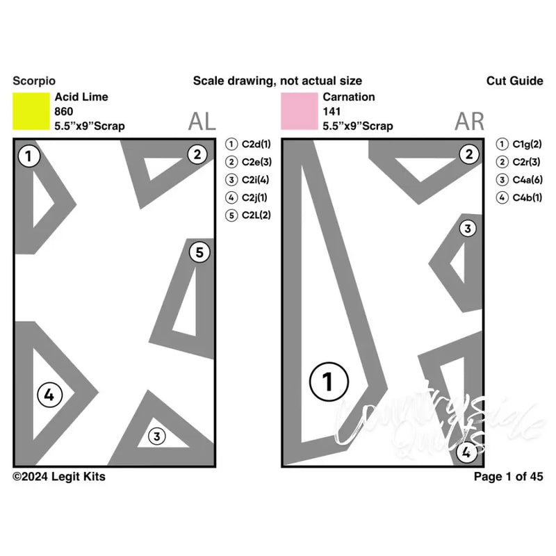 Scorpio Quilt Kit QK064