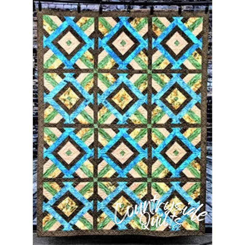 Sedona Sunrise Five Color Southwest Quilt Pattern