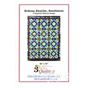 Sedona Sunrise Five Color Southwest Quilt Pattern