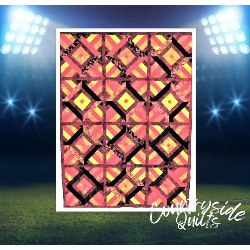 Sedona Sunrise Original Quilt Pattern 739406408843