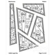 Shrooms Quilt Kit QK047