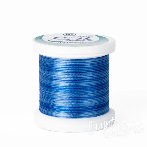 Silk #100 - 05V Variegated Blue Spool Thread 202-V2-05V