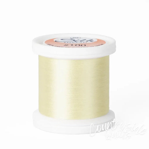 Silk #100 - 213 Pale Yellow Spool Thread 202-10-213