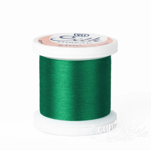 Silk #100 - 222 Bright Green Spool Thread 202-10-222