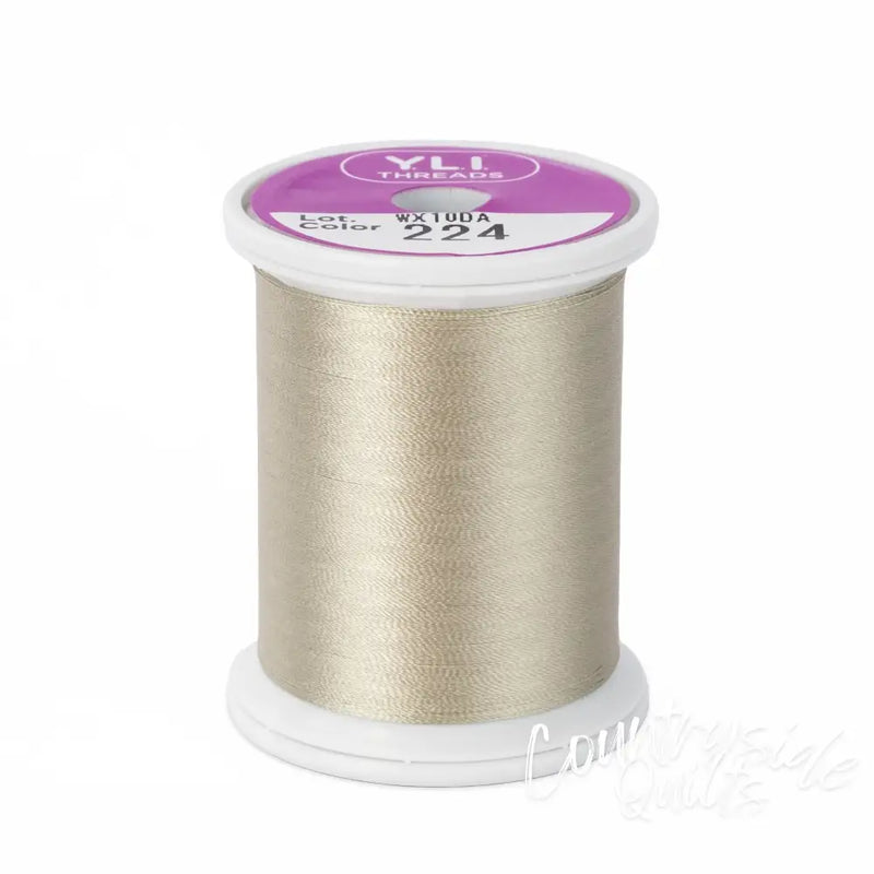 Silk #100 - 224 Taupe Beige Spool Thread 18-1-224