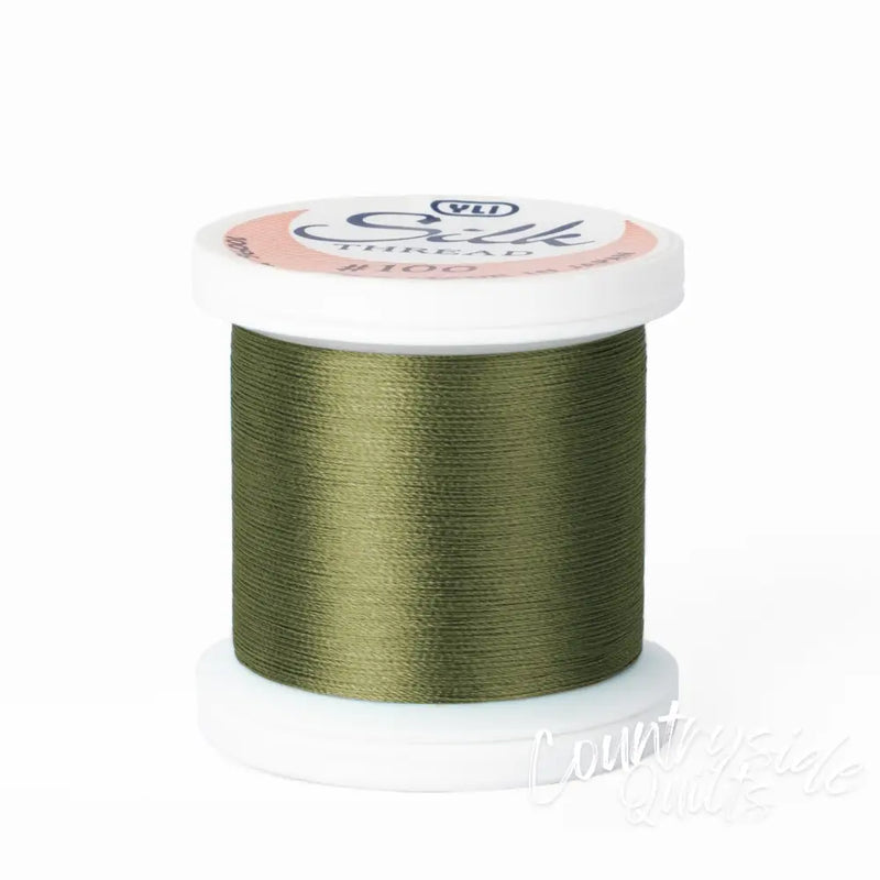 Silk #100 - 264 Dark Sage Spool Thread 202-10-264