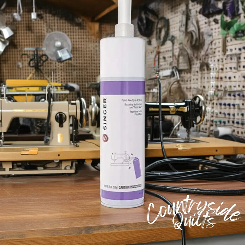 SINGER Spray & Shine Sewing Machine Cleaner 075691021153