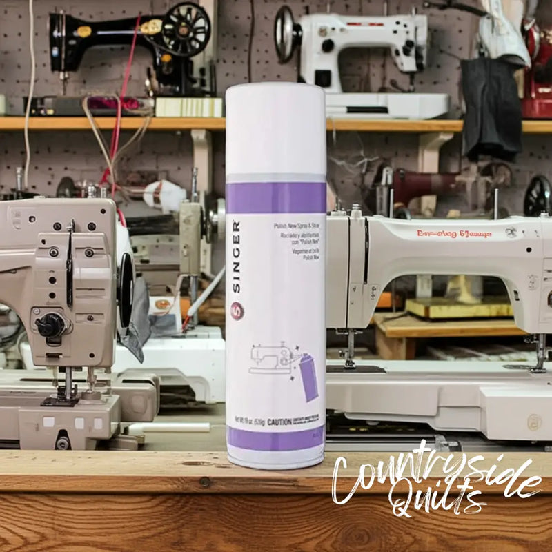 SINGER Spray & Shine Sewing Machine Cleaner 075691021153