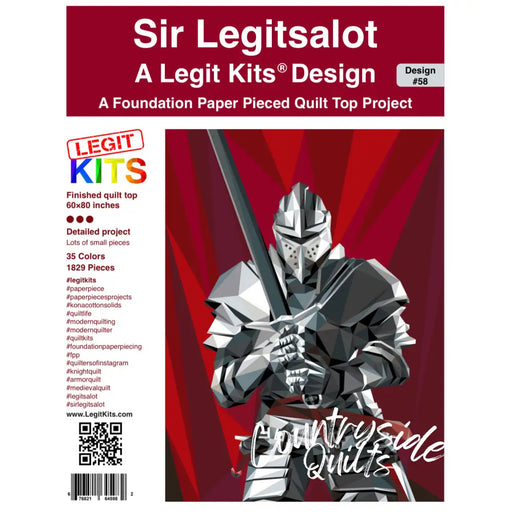 Sir Legitsalot Quilt Kit QK058