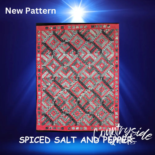 SPICED SALT AND PEPPER QUILT PATTERN Quilt Pattern 85035