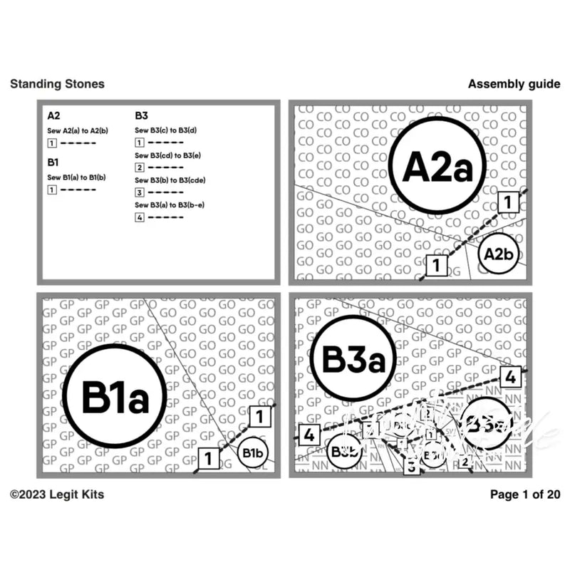 Standing Stones Quilt Kit QK053