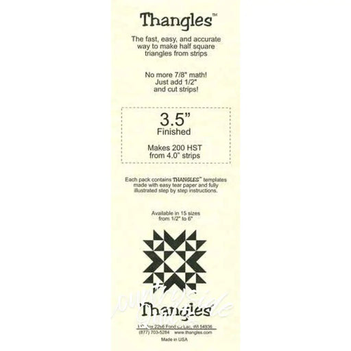 Thangles - 3.5 Finished THAN35F