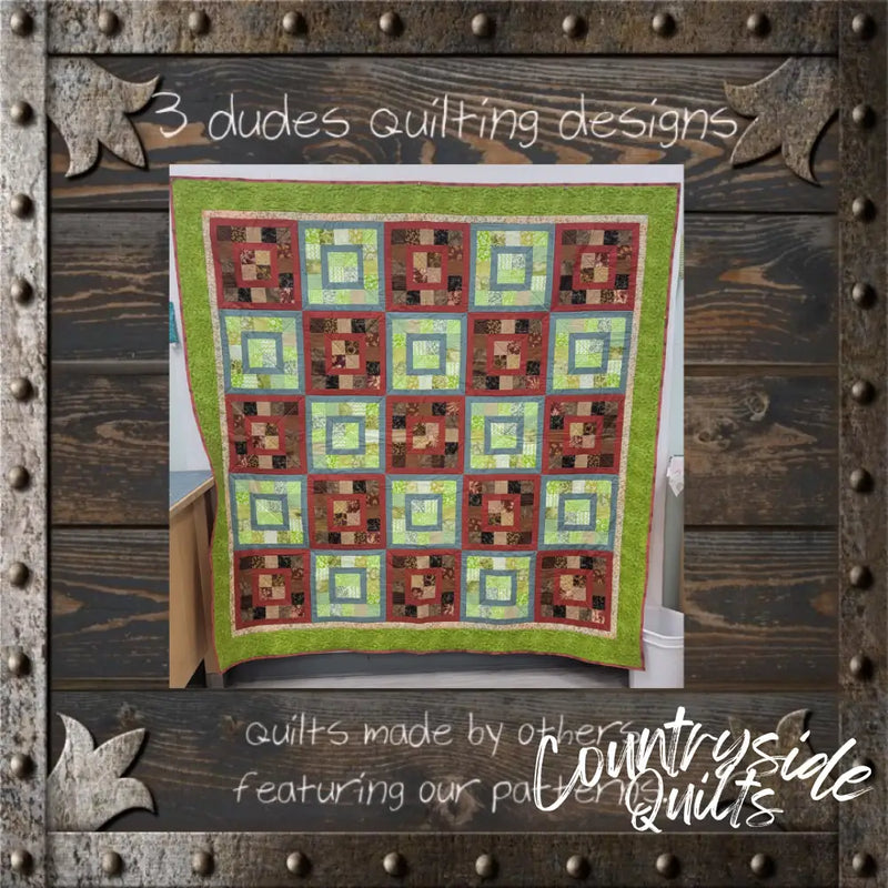 TWENTY IN A SQUARE Quilt Pattern 739406409253