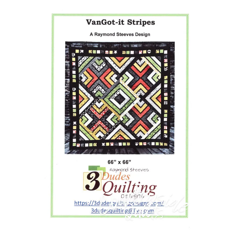 VanGot-it Stripes Quilt Pattern 739406409109