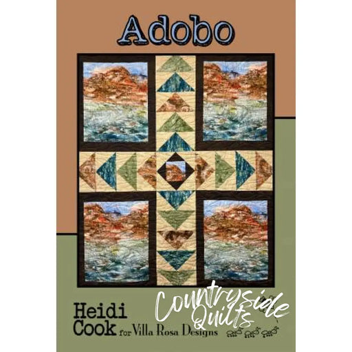 Villa Rosa Designs - Adobo - Post Card Quilt Pattern adobo