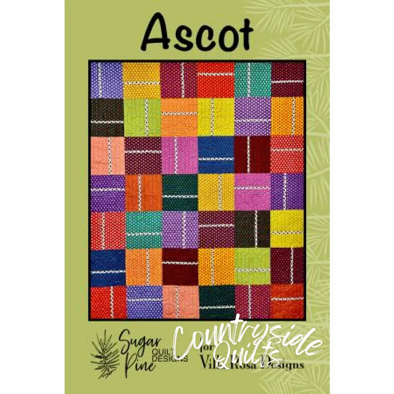 Villa Rosa Designs - Ascot - Post Card Quilt Pattern ascot