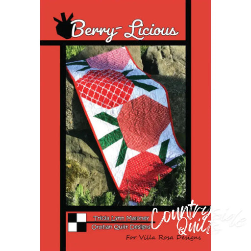 Villa Rosa Designs - Berry-Licious - Post Card Quilt