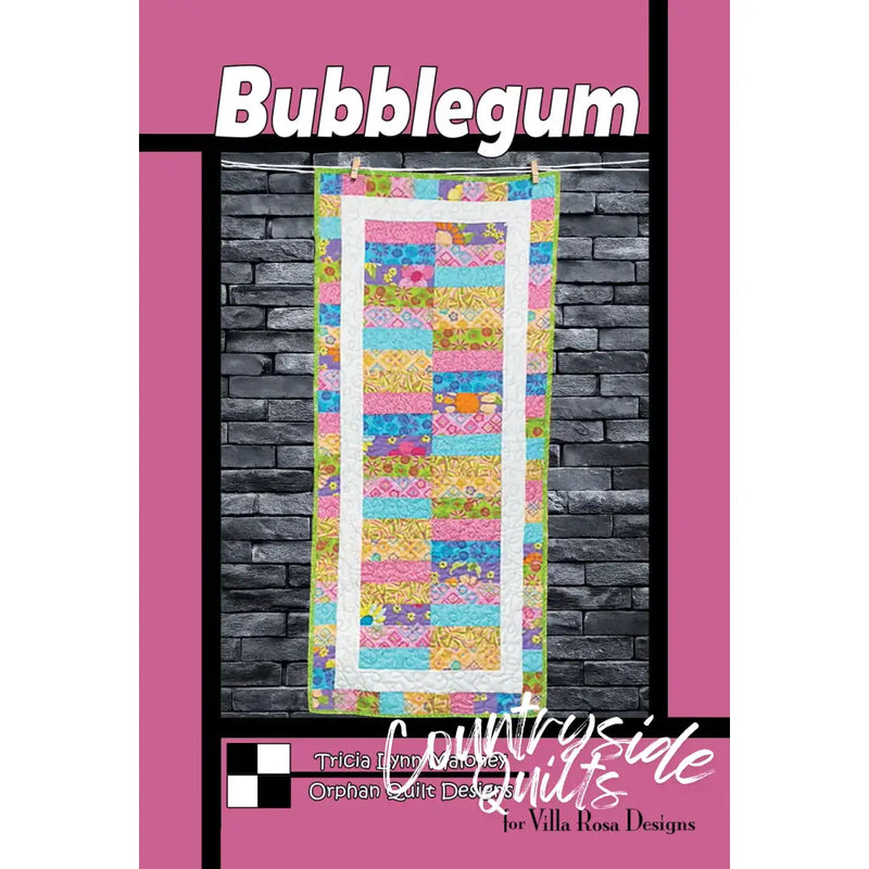 Villa Rosa Designs - Bubblegum - Post Card Quilt Pattern