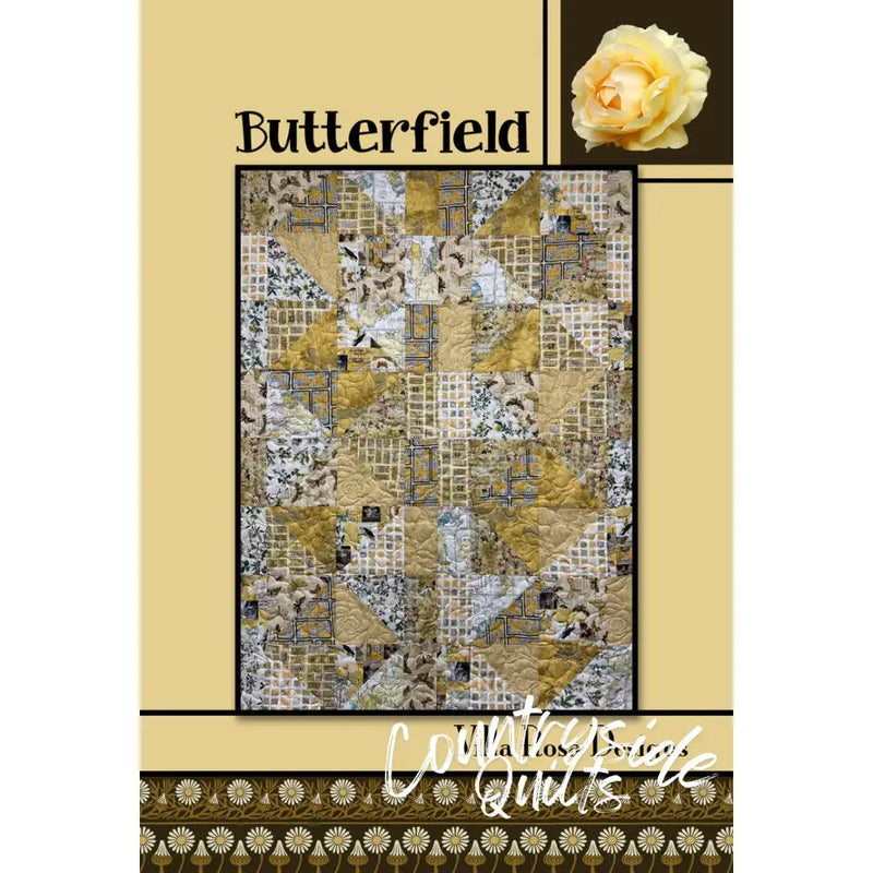 Villa Rosa Designs - Butterfiled - Post Card Quilt Pattern