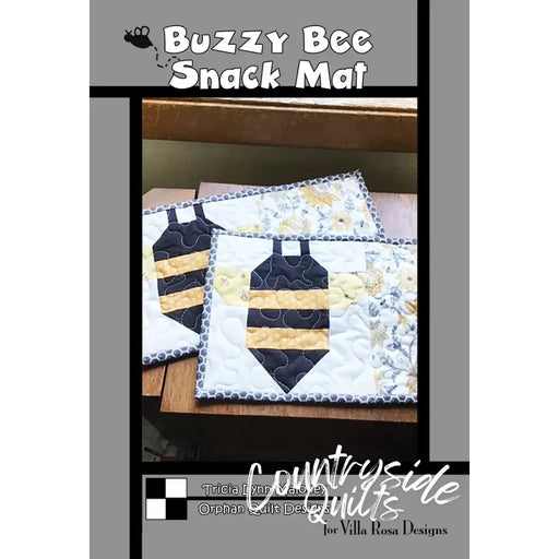 Villa Rosa Designs - Buzzy Bee Snack Mat - Post Card Quilt