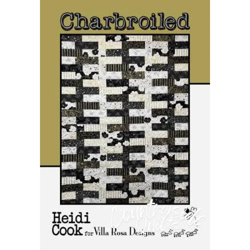 Villa Rosa Designs - Charbroiled - Post Card Quilt Pattern