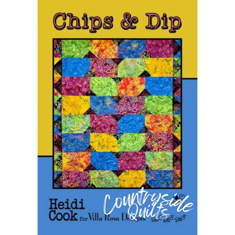 Villa Rosa Designs - Chips & Dip - Post Card Quilt Pattern