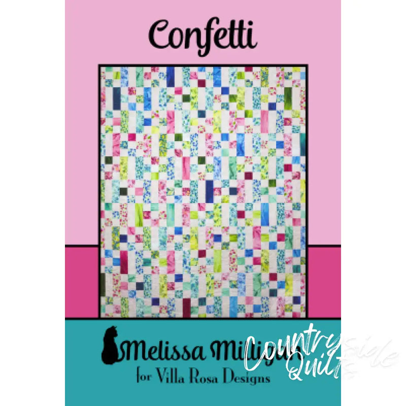 Villa Rosa Designs - Confetti - Post Card Quilt Pattern
