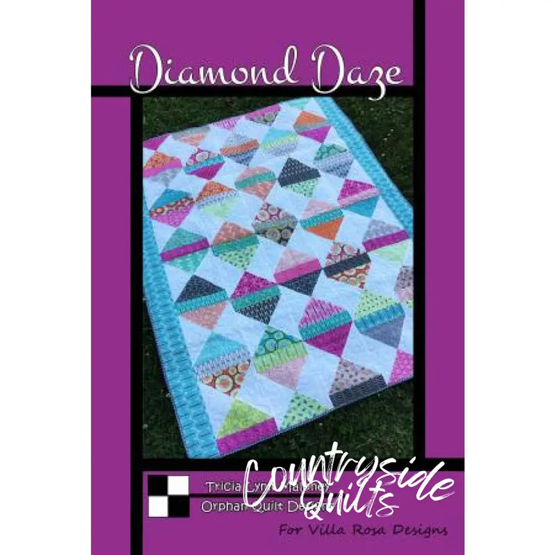 Villa Rosa Designs - Diamond Daze - Post Card Quilt Pattern