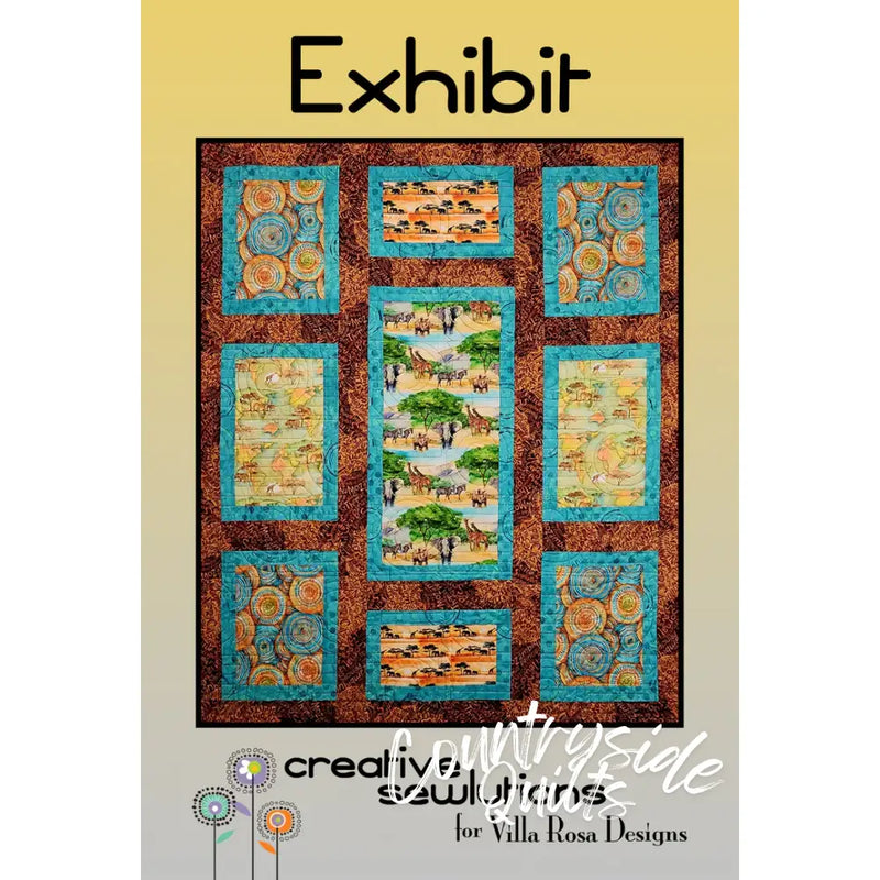 Villa Rosa Designs - Exhibit - Post Card Quilt Pattern