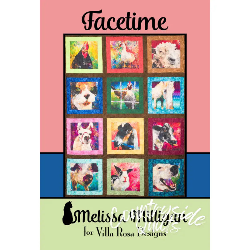 Villa Rosa Designs - Facetime - Post Card Quilt Pattern