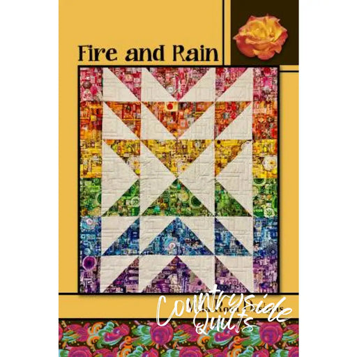 Villa Rosa Designs - Fire and Rain - Post Card Quilt