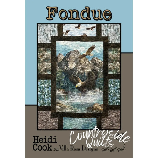 Villa Rosa Designs - Fondue - Post Card Quilt Pattern fondue