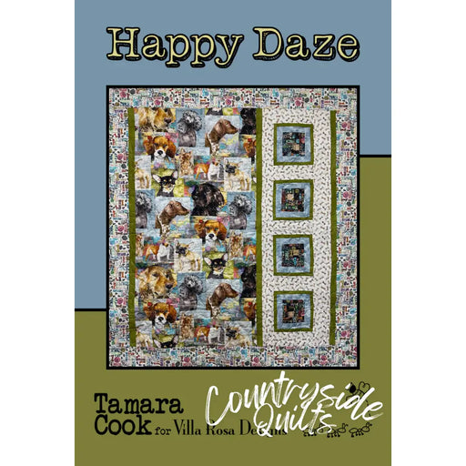 Villa Rosa Designs - Happy Daze - Post Card Quilt Pattern