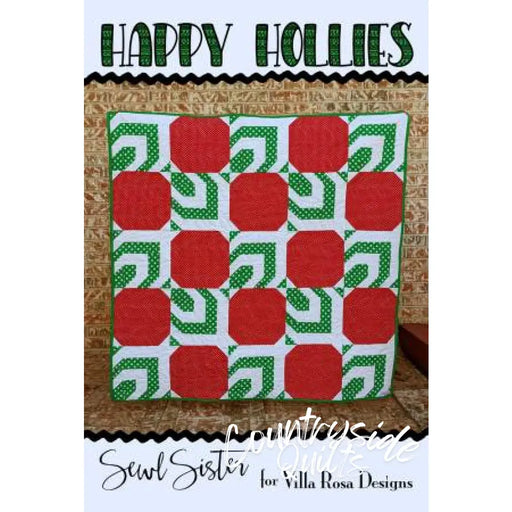 Villa Rosa Designs - Happy Hollies - Post Card Quilt