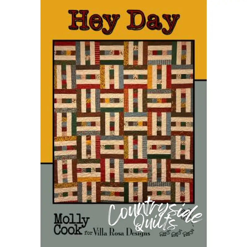 Villa Rosa Designs - Hey Day - Post Card Quilt Pattern
