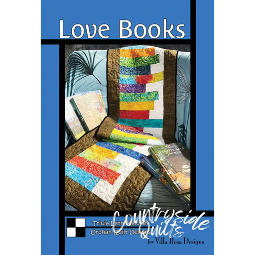 Villa Rosa Designs - Love Books - Post Card Quilt Pattern