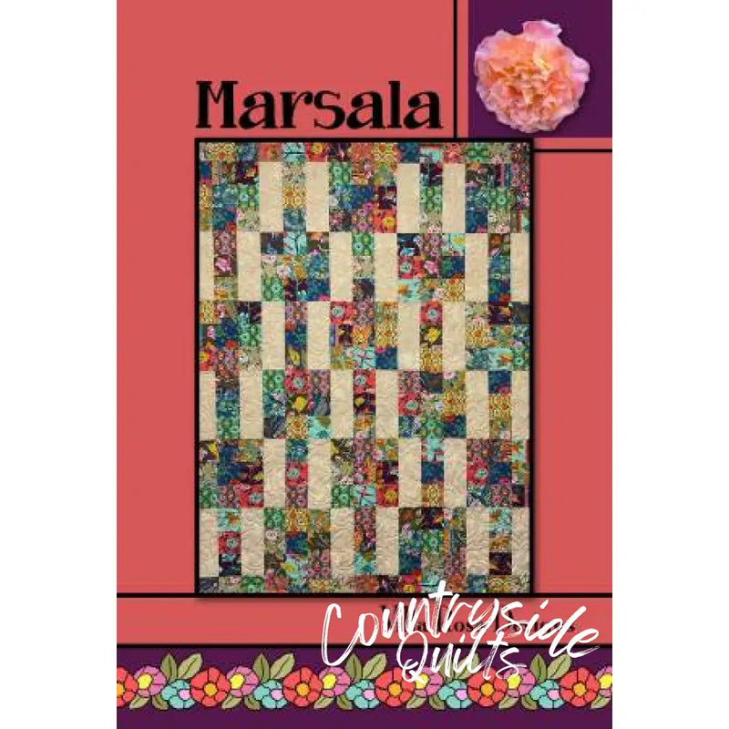Villa Rosa Designs - Marsala - Post Card Quilt Pattern