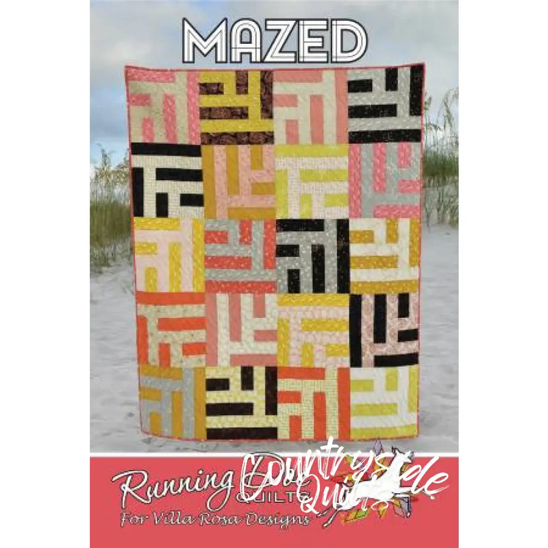Villa Rosa Designs - Mazed - Post Card Quilt Pattern mazed