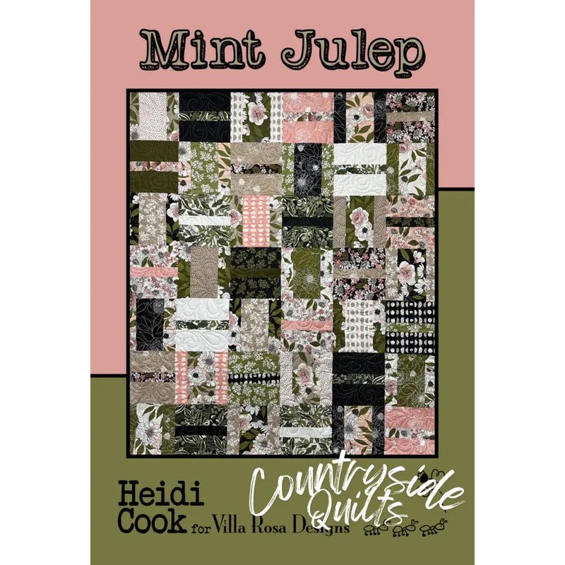 Villa Rosa Designs - Mint Julep - Post Card Quilt Pattern