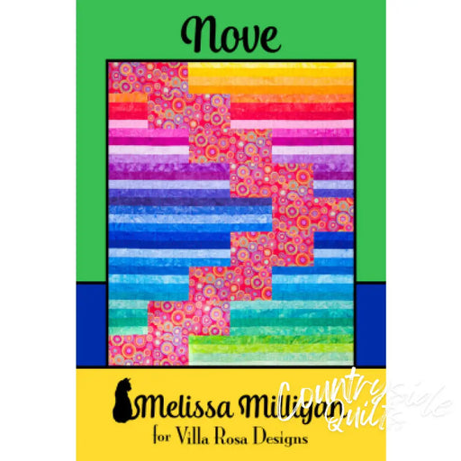 Villa Rosa Designs - Nove - Post Card Quilt Pattern nove