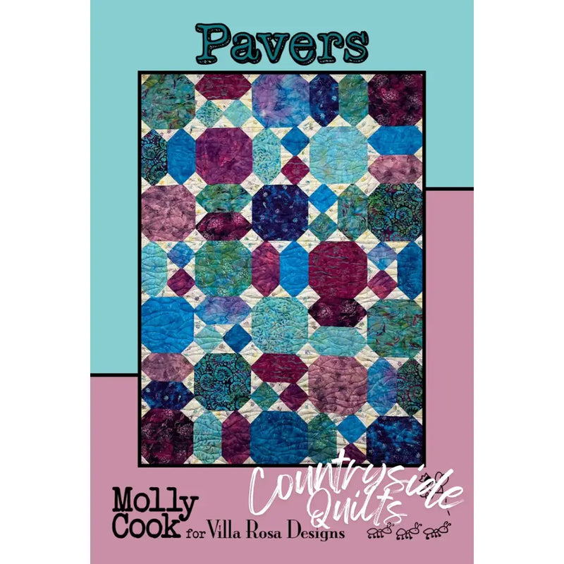 Villa Rosa Designs - Pavers - Post Card Quilt Pattern 826666