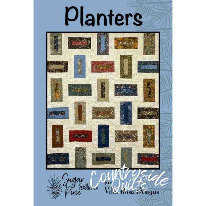 Villa Rosa Designs - Planters - Post Card Quilt Pattern