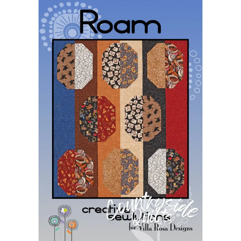 Villa Rosa Designs - Roam - Post Card Quilt Pattern 811896