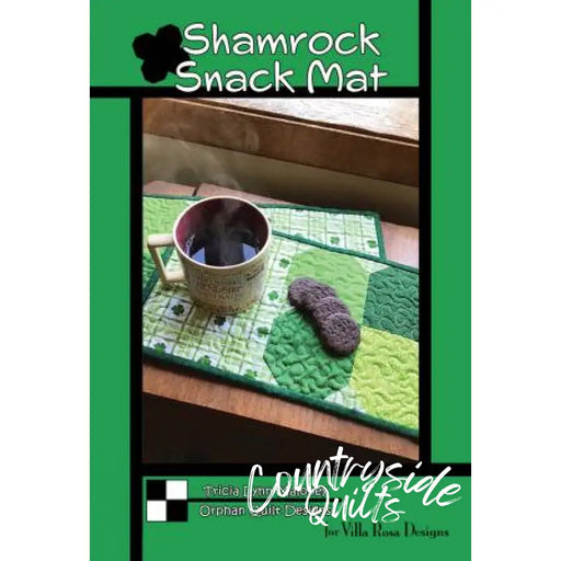 Villa Rosa Designs - Shamrock Snack Mat - Post Card Quilt