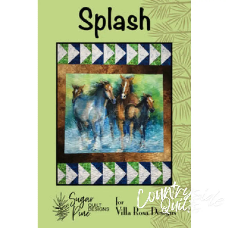 Villa Rosa Designs - Splash - Post Card Quilt Pattern splash