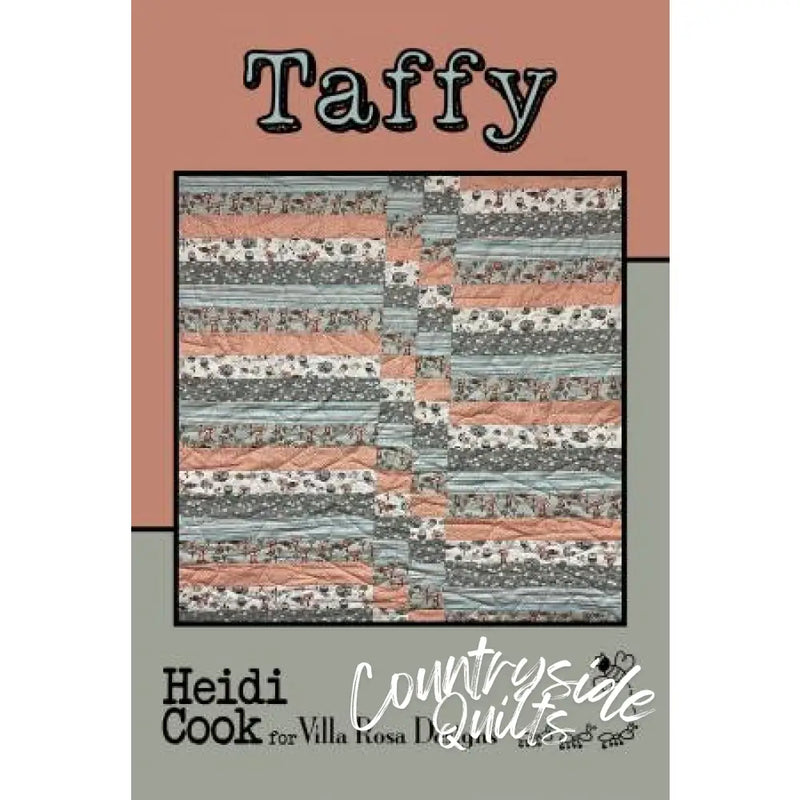Villa Rosa Designs - Taffy - Post Card Quilt Pattern taffy